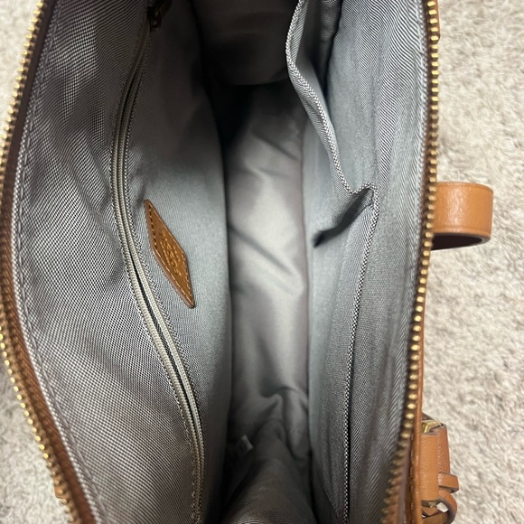 FOSSIL  Ryder Leather Medium Satchel - Picture 7 of 8
